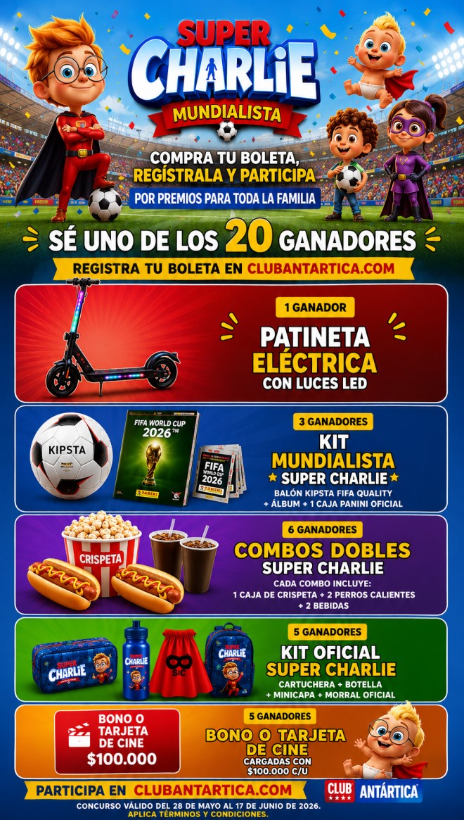 Premios Super Charlie Mundialista